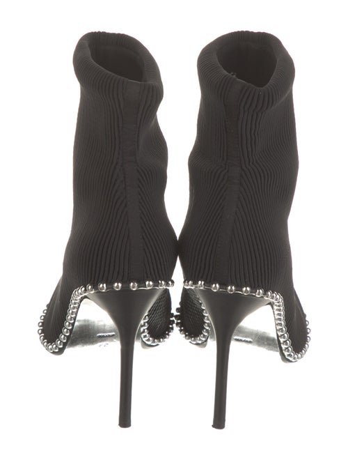 Alexander Wang Nylon Studded Accents Sock Boots