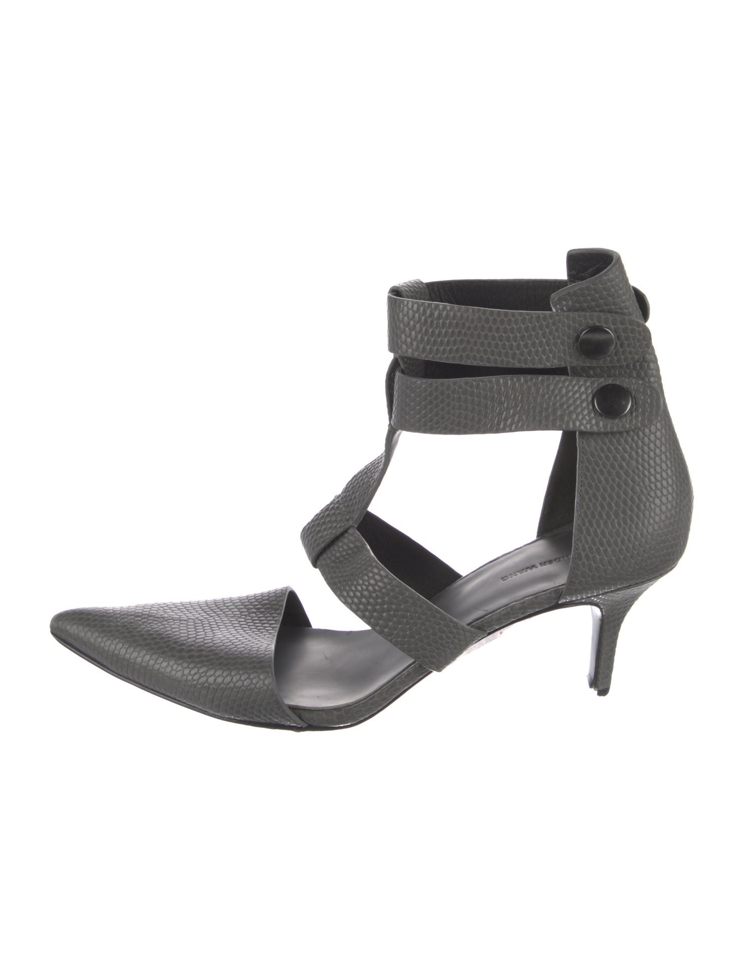 Alexander Wang Leather T-Strap Pumps