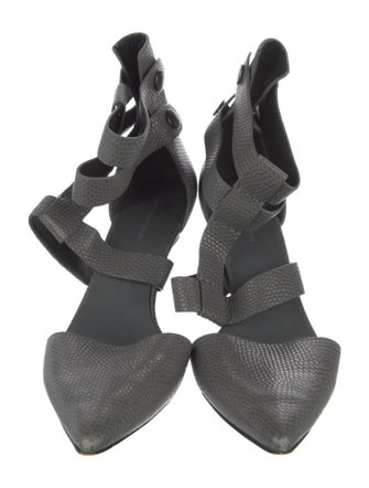 Alexander Wang Leather T-Strap Pumps