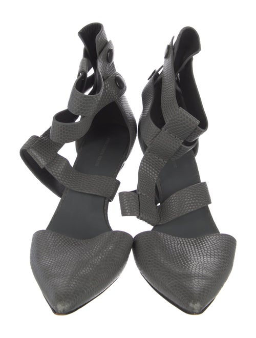 Alexander Wang Leather T-Strap Pumps