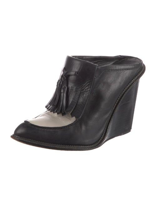 Alexander Wang Leather Tassel Accents Mules