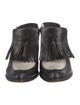 Alexander Wang Leather Tassel Accents Mules