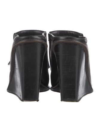 Alexander Wang Leather Tassel Accents Mules