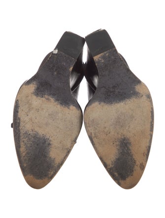 Alexander Wang Leather Tassel Accents Mules