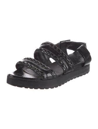 Alexander Wang Patent Leather Gladiator Sandals