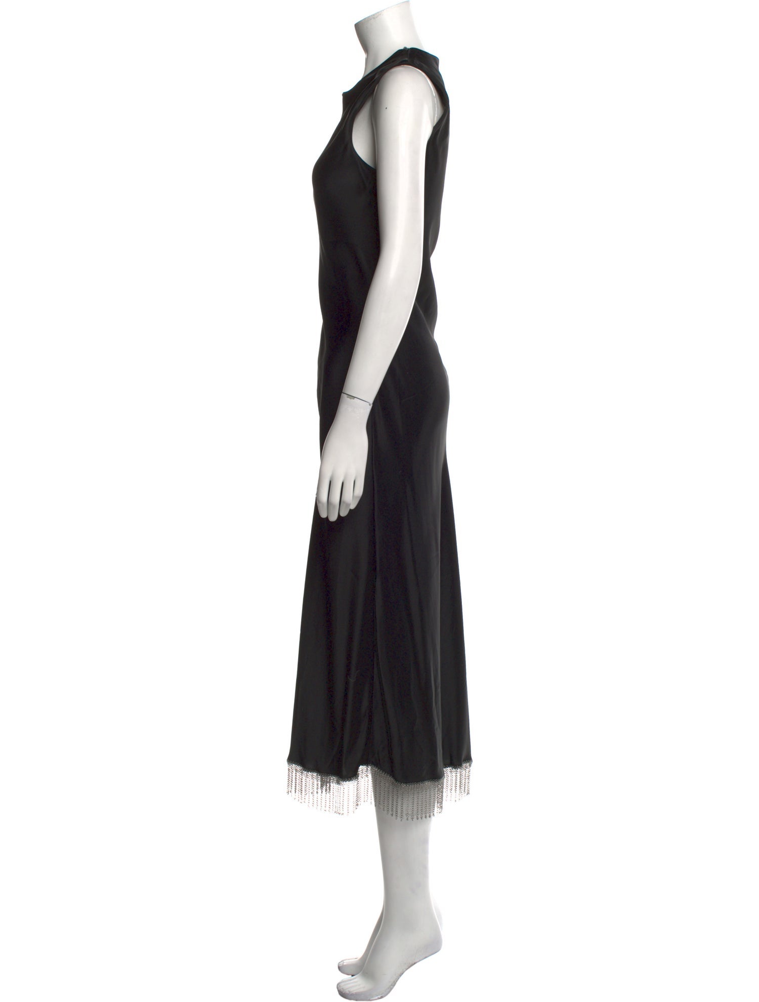 Alexander Wang Crew Neck Long Dress