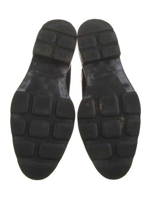 Alexander Wang Leather Printed Combat Boots