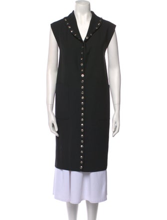 Alexander Wang Virgin Wool V-Neck Tunic