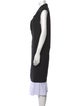 Alexander Wang Virgin Wool V-Neck Tunic