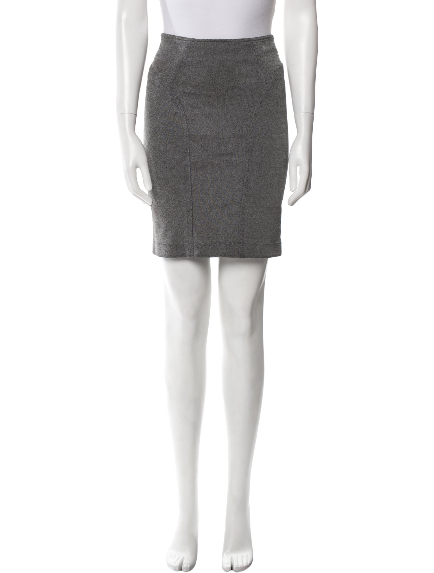 Alexander Wang Pleated Accents Mini Skirt