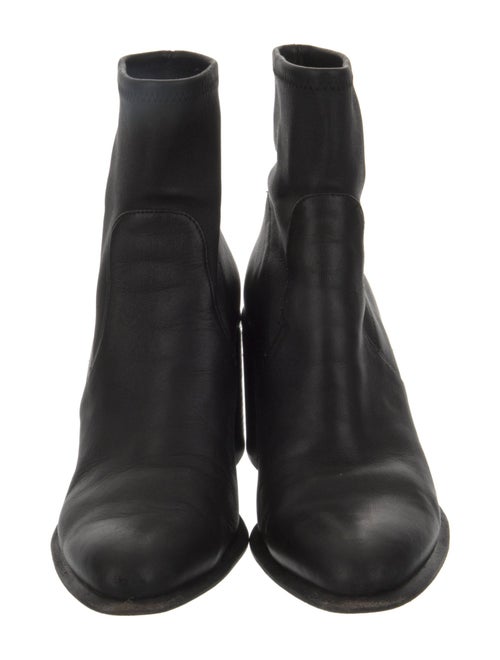 Alexander Wang Leather Sock Boots