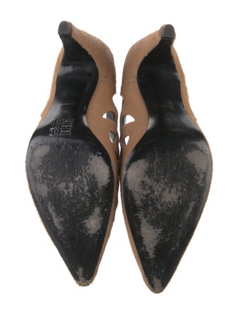 Alexander Wang Ponyhair Cutout Accent Pumps