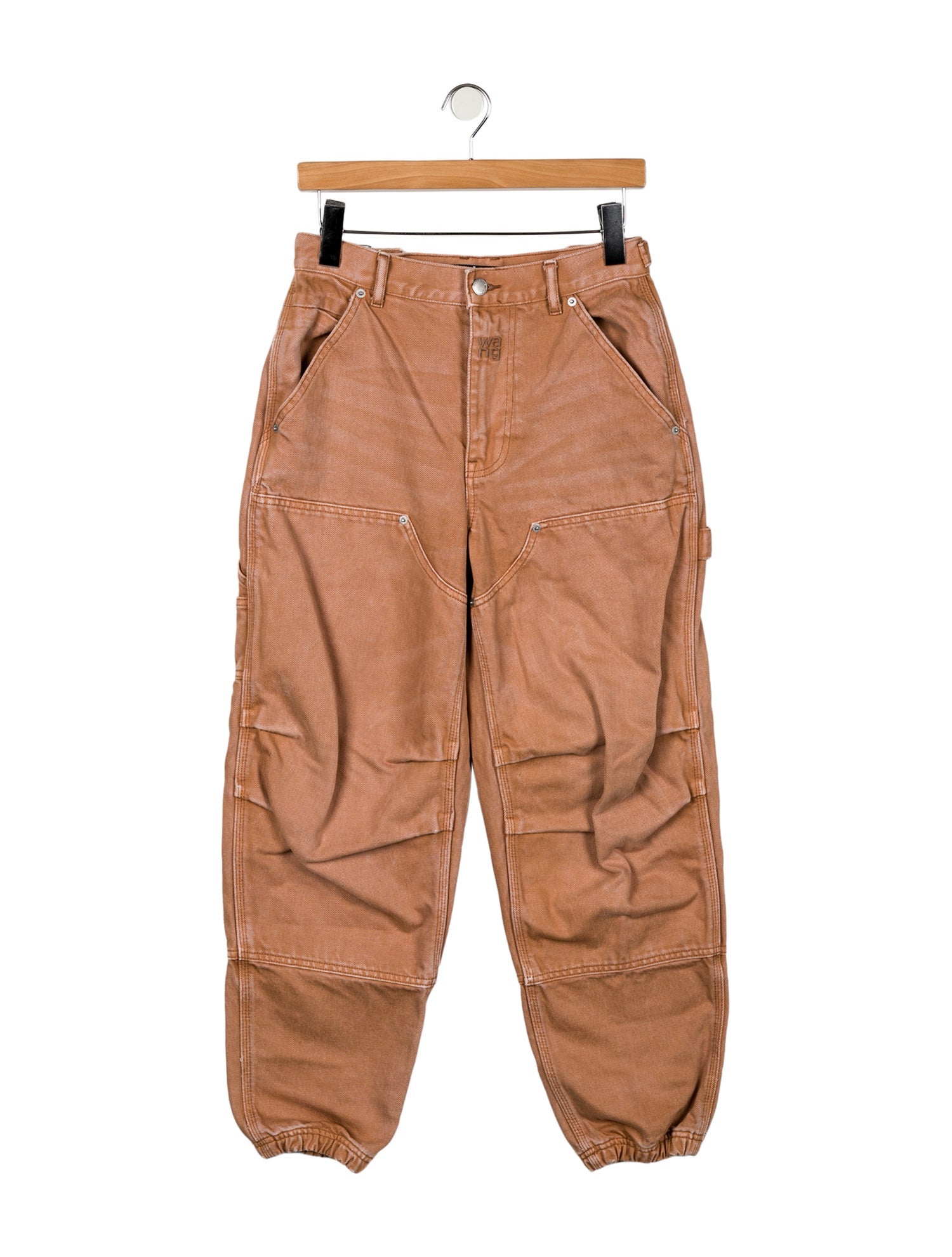 Alexander Wang High-Rise Straight Leg Jeans