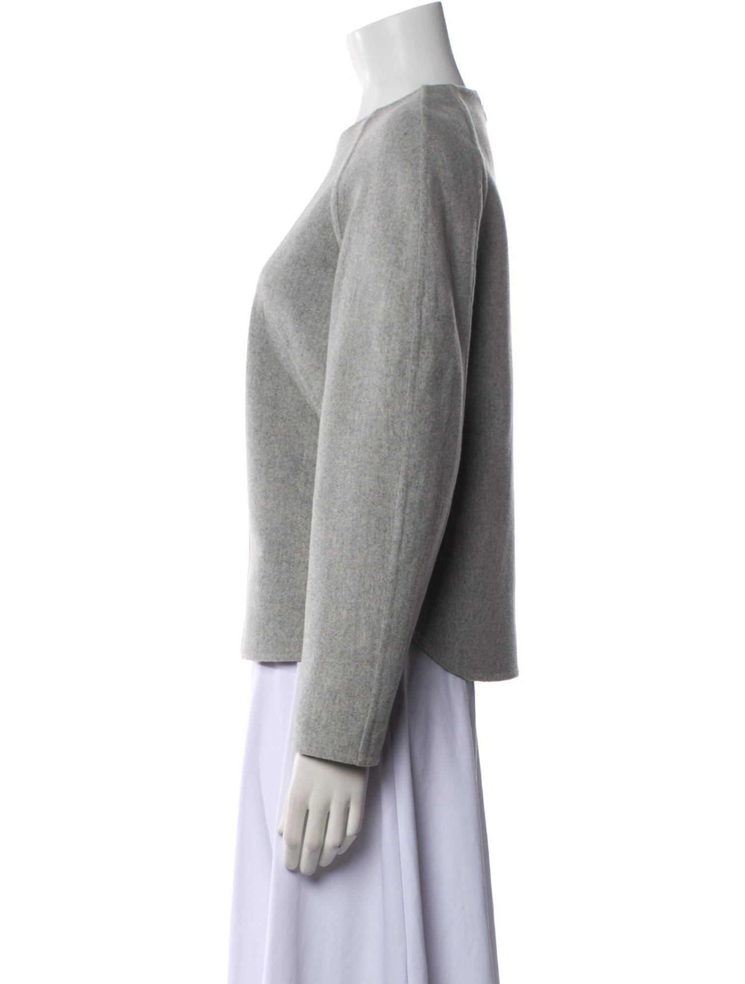 Alexander Wang Virgin Wool Crew Neck Sweatshirt