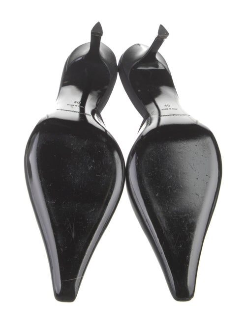 Alexander Wang Leather Bow Accents Mules