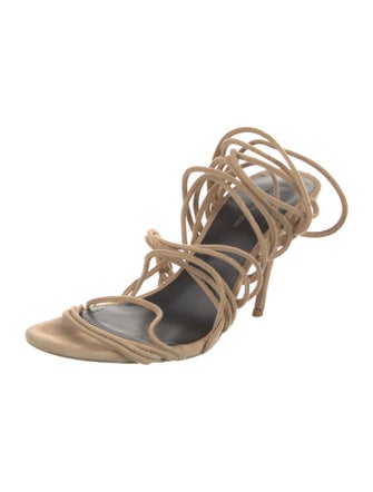 Alexander Wang Suede Gladiator Sandals