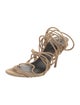 Alexander Wang Suede Gladiator Sandals