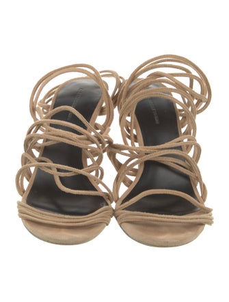 Alexander Wang Suede Gladiator Sandals