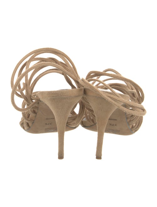 Alexander Wang Suede Gladiator Sandals