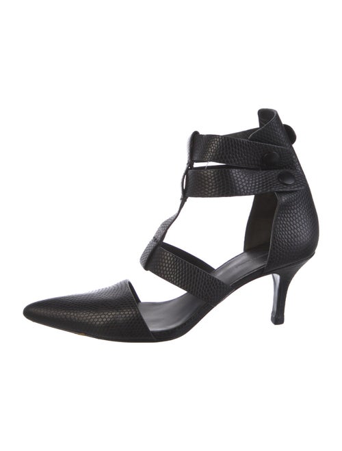 Alexander Wang Leather T-Strap Pumps