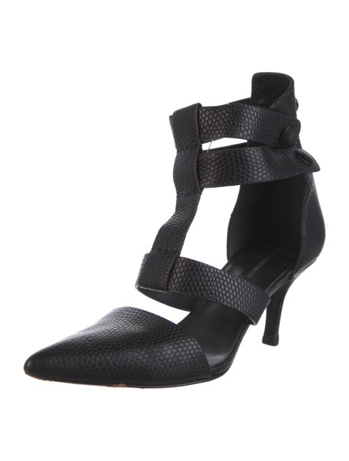 Alexander Wang Leather T-Strap Pumps