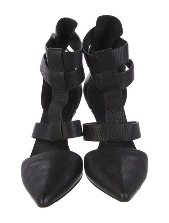 Alexander Wang Leather T-Strap Pumps