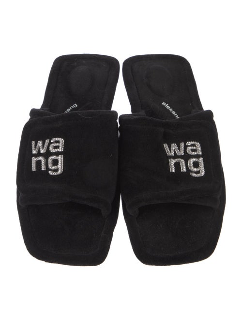 Alexander Wang Crystal Embellishments Slides