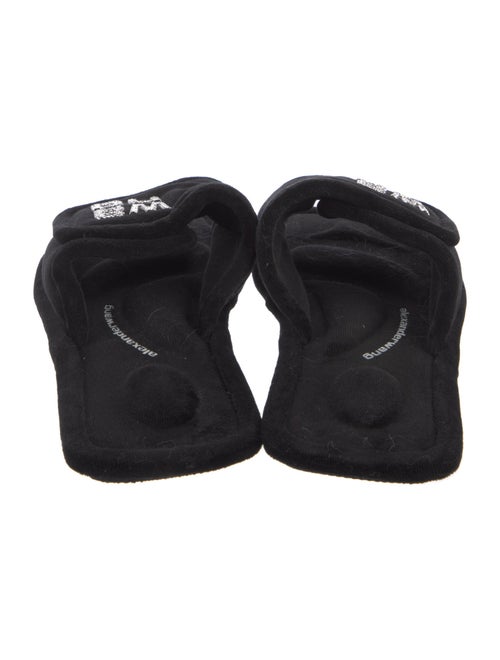 Alexander Wang Crystal Embellishments Slides