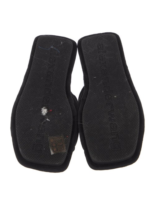 Alexander Wang Crystal Embellishments Slides