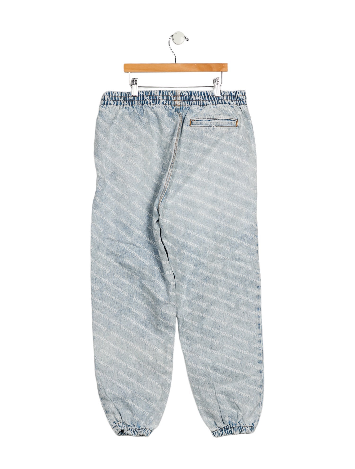 Alexander Wang High-Rise Straight Leg Jeans