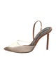 Alexander Wang Mesh Mesh Accents Slingback Pumps