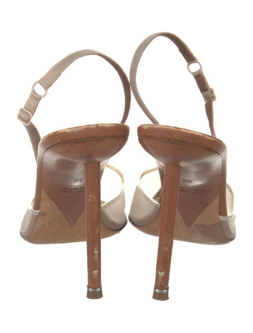 Alexander Wang Mesh Mesh Accents Slingback Pumps