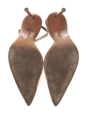 Alexander Wang Mesh Mesh Accents Slingback Pumps