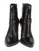 Alexander Wang Leather Studded Accents Boots