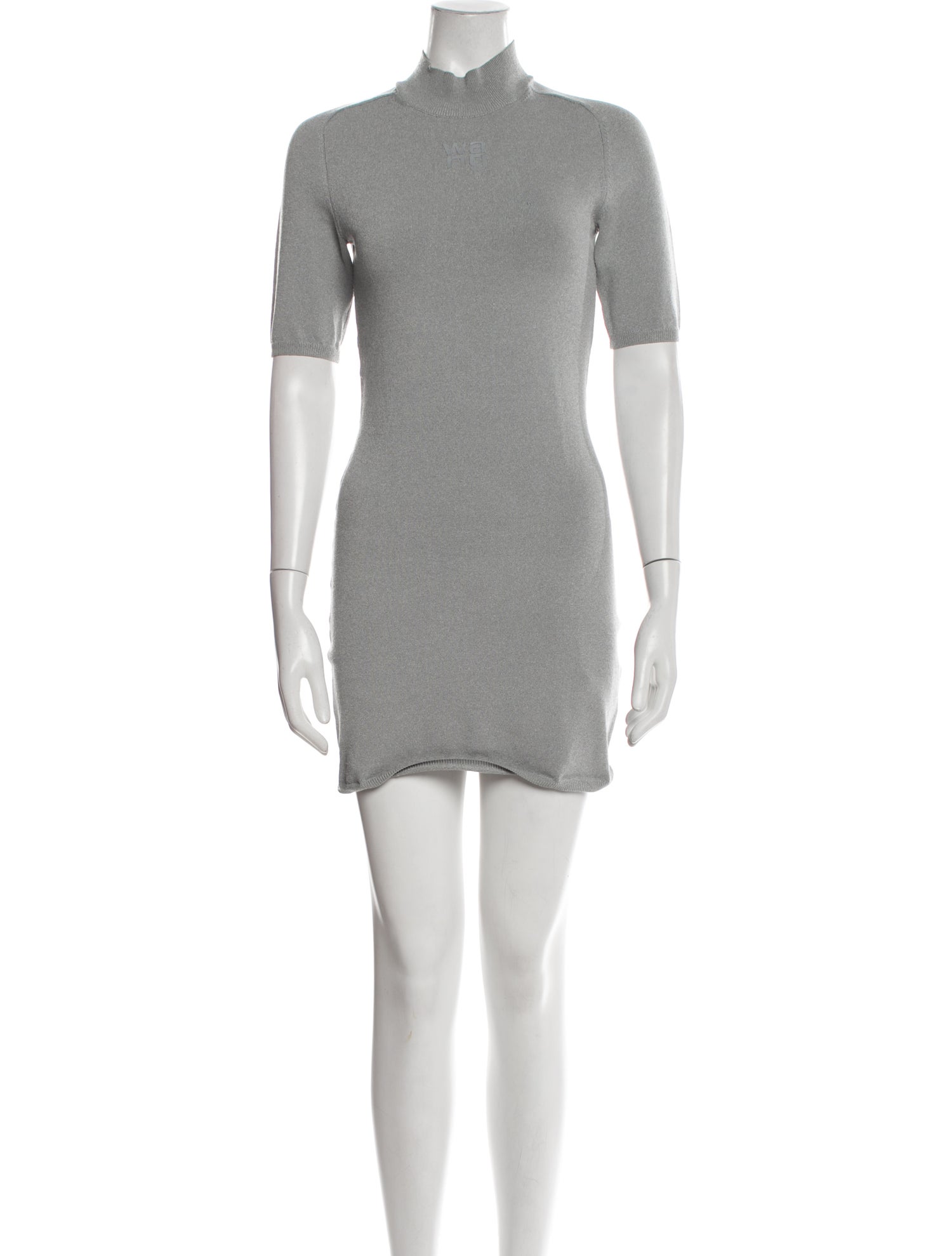 Alexander Wang Mock Neck Mini Dress