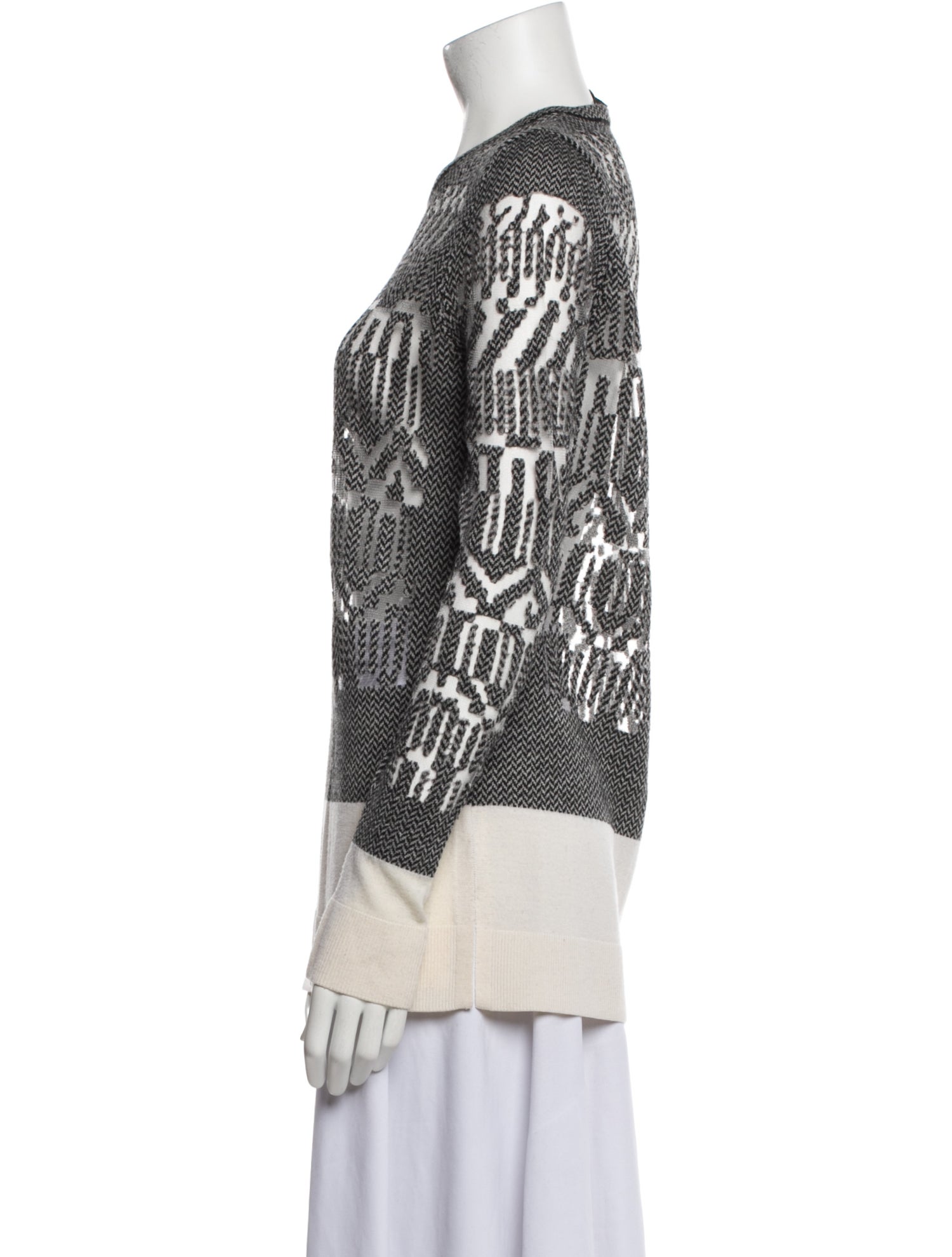 Alexander Wang Wool Printed Sweater