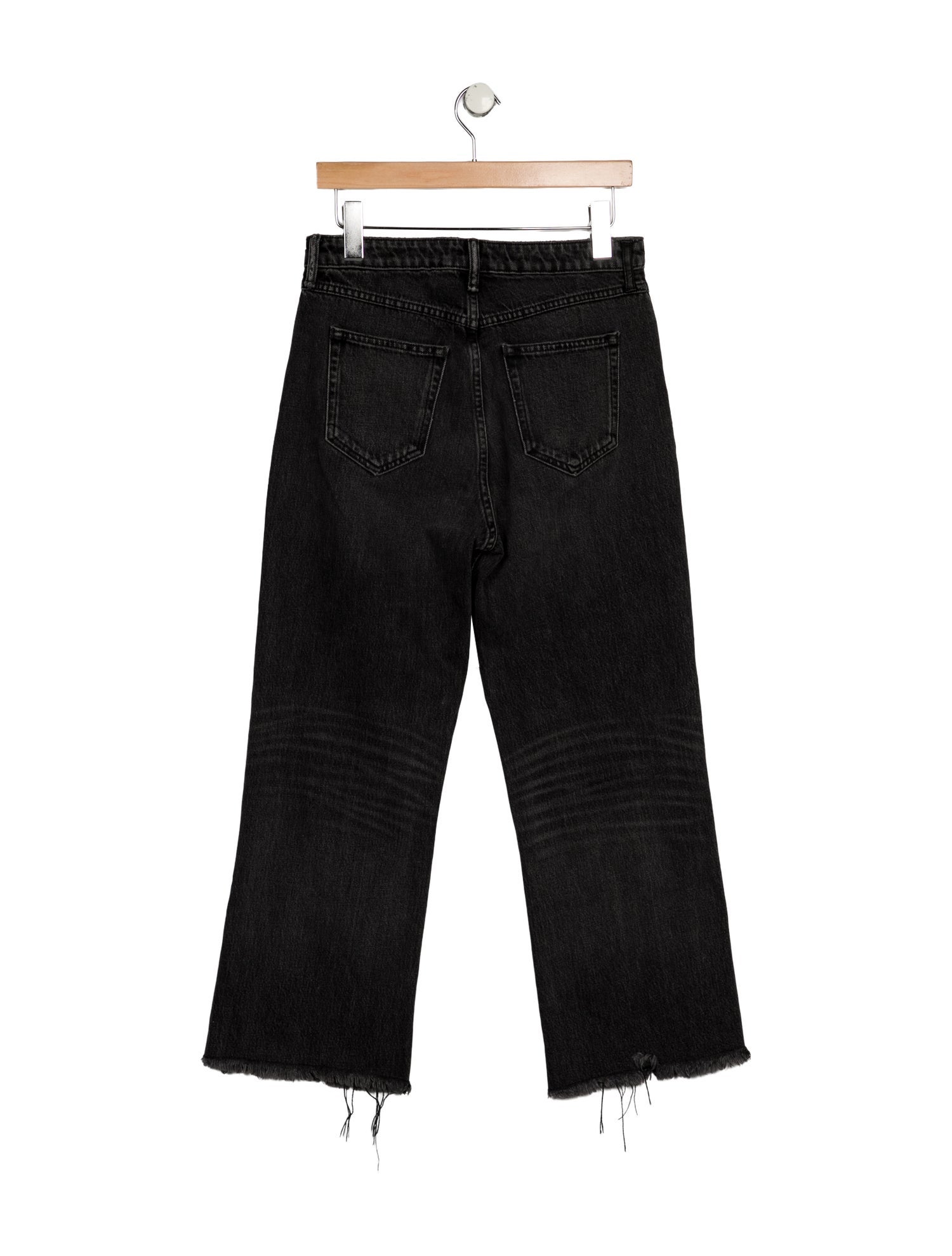 Alexander Wang High-Rise Straight Leg Jeans