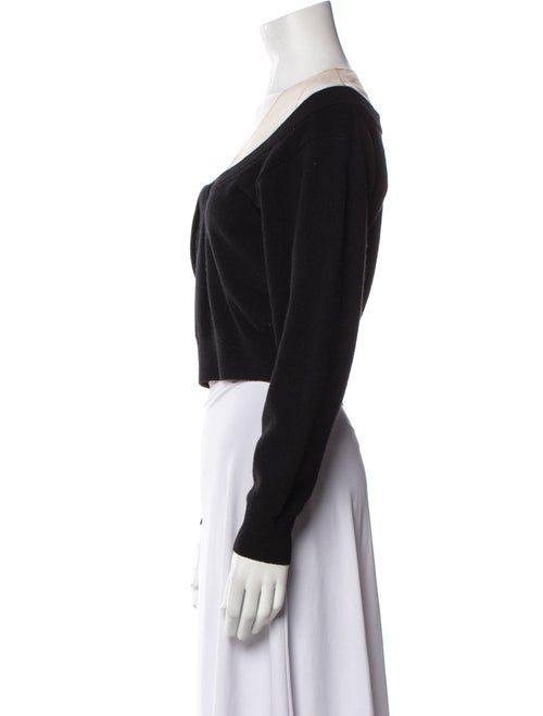 Alexander Wang Wool Off-The-Shoulder Crop Top