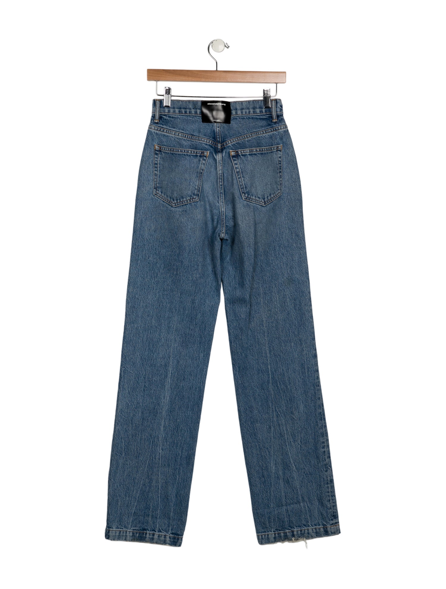 Alexander Wang High-Rise Wide Leg Jeans