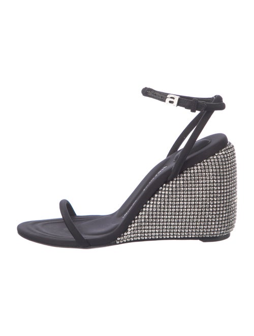 Alexander Wang Neoprene Crystal Embellishments Sandals