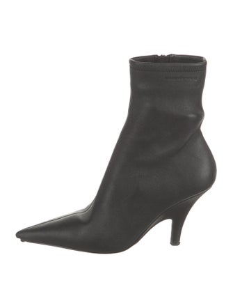 Alexander Wang Leather Sock Boots