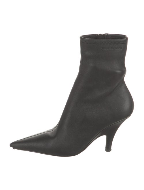 Alexander Wang Leather Sock Boots