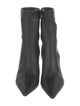 Alexander Wang Leather Sock Boots