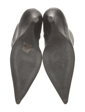 Alexander Wang Leather Sock Boots