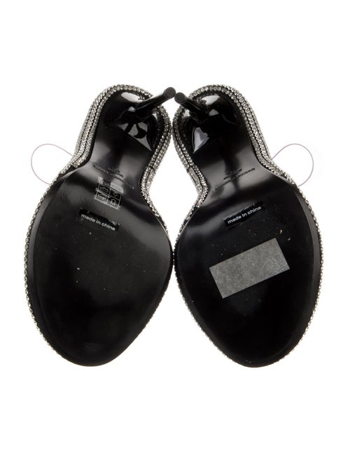 Alexander Wang PVC Crystal Embellishments Slides