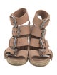 Alexander Wang Leather Gladiator Sandals