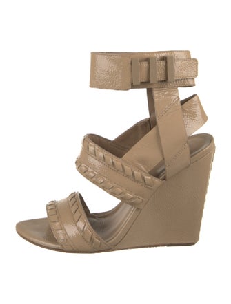 Alexander Wang Patent Leather Gladiator Sandals