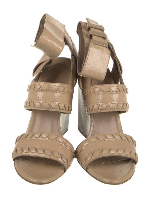 Alexander Wang Patent Leather Gladiator Sandals