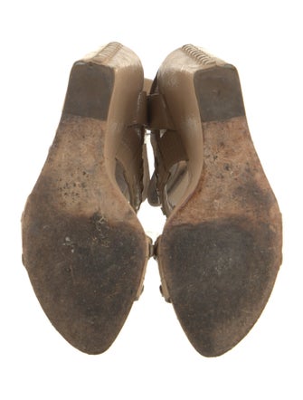 Alexander Wang Patent Leather Gladiator Sandals