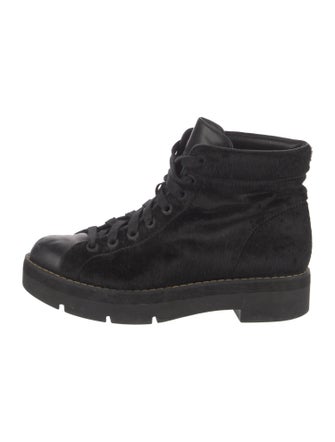 Alexander Wang Ponyhair Combat Boots
